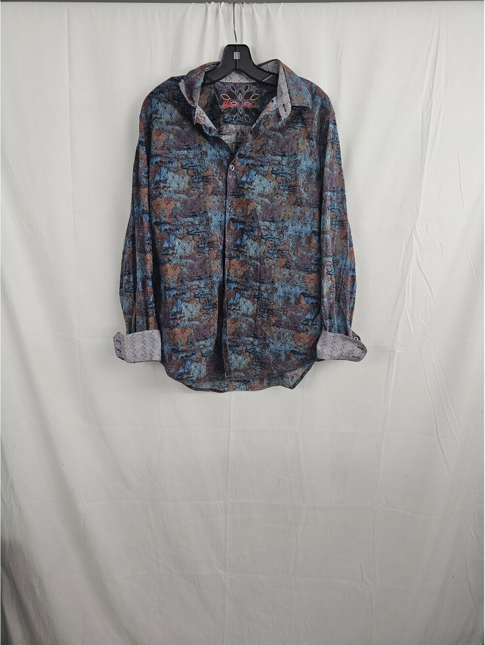 Robert Graham Classic Fit XL Patterned Button-Up Shirt